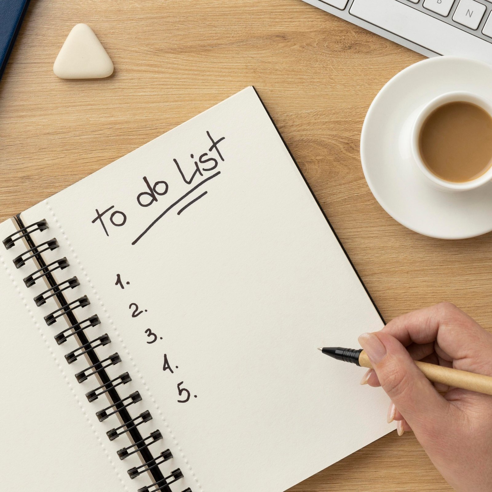 Flat Lay Notebook With List Desk Edited Scaled